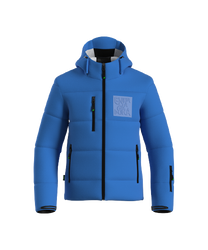 Ski jacket ENERGIAPURA Ilanz SR Turquoise/Black - 2023/24