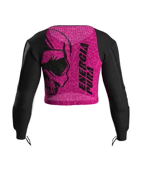 Protector ENERGIAPURA Maglia Racing Fuxia/Black Junior - 2023/24