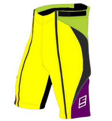 Shorts ENERGIAPURA New Workout Green/Yellow/Violet Junior