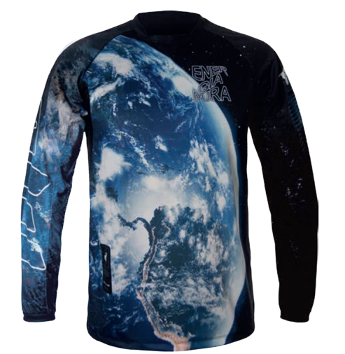 Fahrradtrikot Energiapura Argo Long Sleeve T-shirt Life Planet - 2023