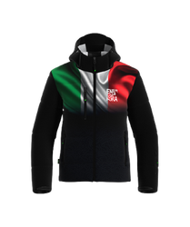 Ski Jacket ENERGIAPURA Luven Flag SR Black/Italy Flag - 2023/24