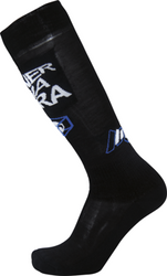 Ski socks ENERGIAPURA Long Socks Hovet Black/White/Blue - 2022/23