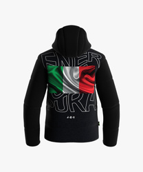 Ski Jacket ENERGIAPURA Luven Flag SR Black/Italy Flag - 2023/24