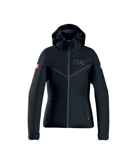 Ski jacket Energiapura Trun Lady Black Italy - 2024/25