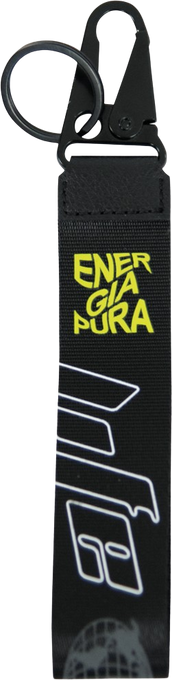 ENERGIAPURA Keyring Life Black/White