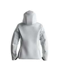 Ski jacket ENERGIAPURA Jacket With Hood Flond Lady Unicolor White - 2023/24