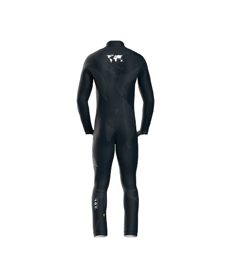 Race Suit Energiapura Globe Black (non insulated, light padded) - 2024/25