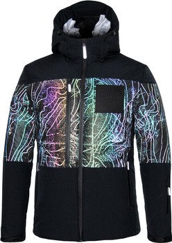 Kurtka narciarska ENERGIAPURA Flaine Jacket Black/Reflex Path - 2022/23